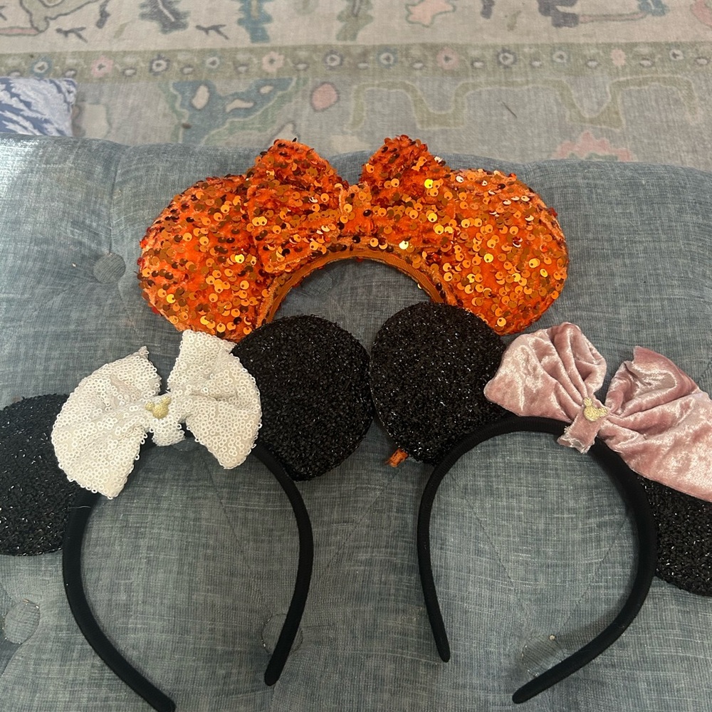 Disney ear headband set of 3